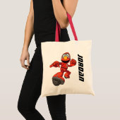 Sesamstraat | Mecha Builders Elmo Add Jouw naam Tote Bag (Voorkant (product))
