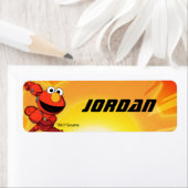 Sesamstraat | Mecha Builders Elmo Etiket (Insitu)