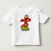 Sesamstraat | Mecha Builders Elmo in Action Kinder Shirts (Voorkant)