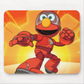 Sesamstraat | Mecha Builders Elmo in Action Muismat (Voorkant)