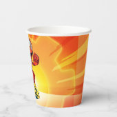 Sesamstraat | Mecha Builders Elmo in Action Papieren Bekers (Achterkant)