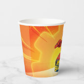 Sesamstraat | Mecha Builders Elmo in Action Papieren Bekers (Voorkant)