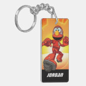 Sesamstraat | Mecha Builders Elmo in Action Sleutelhanger (Voorkant Links)