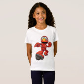 Sesamstraat | Mecha Builders Elmo in Action T-shirt (Voorkant volledig)