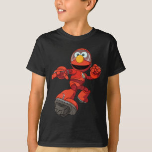 Sesamstraat   Mecha Builders Elmo in Action T-shirt