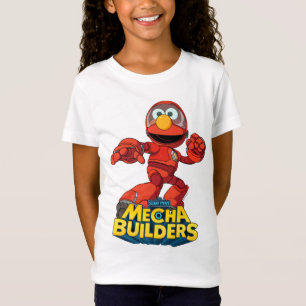 Sesamstraat   Mecha Builders Elmo in Action T-shirt