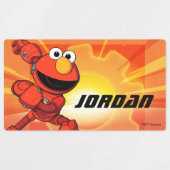 Sesamstraat | Mecha Builders Elmo Labels (Design 2)