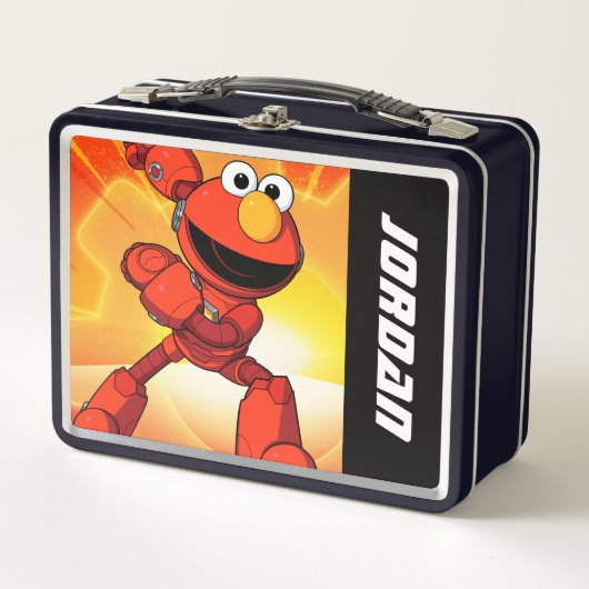 Sesamstraat | Mecha Builders Elmo | Naam toevoegen (Voorkant)