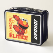 Sesamstraat | Mecha Builders Elmo | Naam toevoegen (Achterkant)