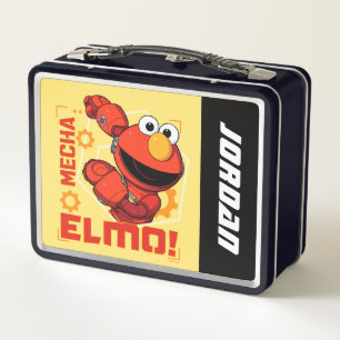 Sesamstraat Mecha Builders Elmo Naam toevoegen