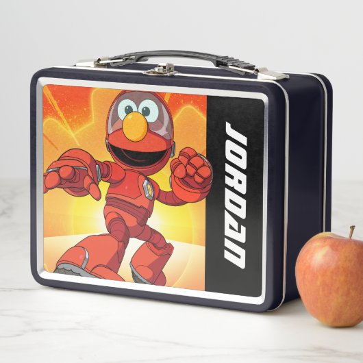 Sesamstraat | Mecha Builders Elmo | Naam toevoegen (In situ)