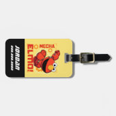Sesamstraat | Mecha Builders Elmo | Naam toevoegen Bagagelabel (Voorkant horizontaal)