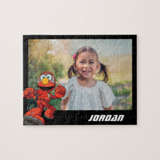 Sesamstraat | Mecha Builders Elmo | Naam toevoegen Legpuzzel