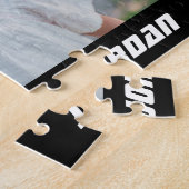 Sesamstraat | Mecha Builders Elmo | Naam toevoegen Legpuzzel (Zijkant)