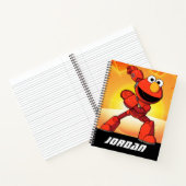 Sesamstraat | Mecha Builders Elmo | Naam toevoegen Notitieboek (Binnen)