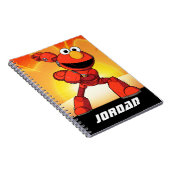 Sesamstraat | Mecha Builders Elmo | Naam toevoegen Notitieboek (Rechterzijde)