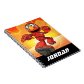 Sesamstraat | Mecha Builders Elmo | Naam toevoegen Notitieboek (Rechterzijde)