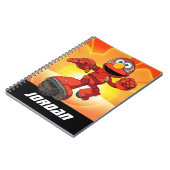 Sesamstraat | Mecha Builders Elmo | Naam toevoegen Notitieboek (Linkerzijde)
