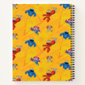 Sesamstraat | Mecha Builders Elmo | Naam toevoegen Notitieboek (Achterkant)