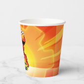 Sesamstraat | Mecha Builders Elmo Papieren Bekers (Achterkant)