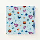 Sesamstraat | Mecha Builders Facers Pattern Notitieboek (Achterkant)