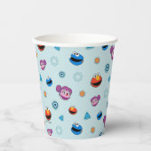 Sesamstraat | Mecha Builders Facers Pattern Papieren Bekers (Voorkant)