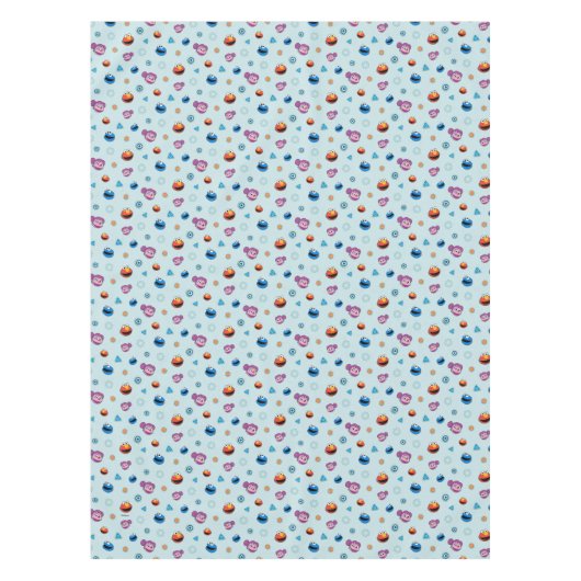 Sesamstraat | Mecha Builders Facers Pattern Tafelkleed (Voorkant)