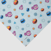 Sesamstraat | Mecha Builders Facers Pattern Tissuepapier (Detail)