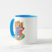 Sesamstraat | Mecha Builders gaan Mecha Giant. Mok (Voorkant links)