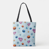 Sesamstraat | Mecha Builders gaan Mecha Giant. Tote Bag (Achterkant)
