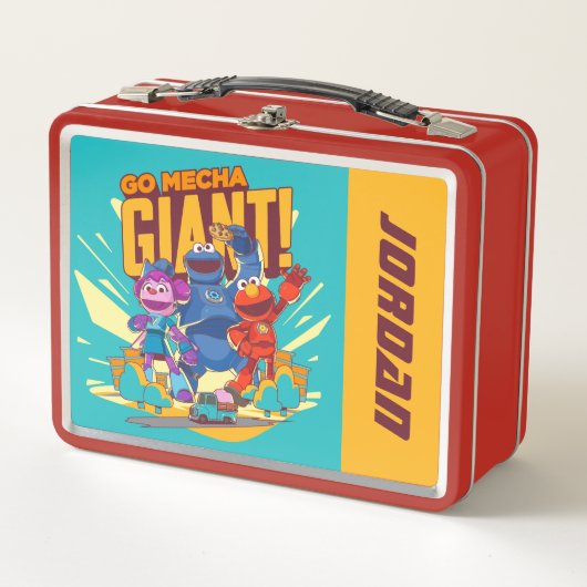 Sesamstraat | Mecha Builders | Naam toevoegen (Voorkant)