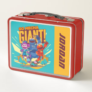 Sesamstraat Mecha Builders Naam toevoegen