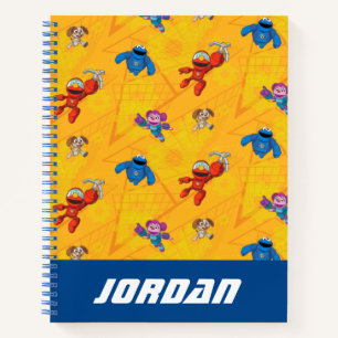 Sesamstraat   Mecha Builders   Naam toevoegen Notitieboek