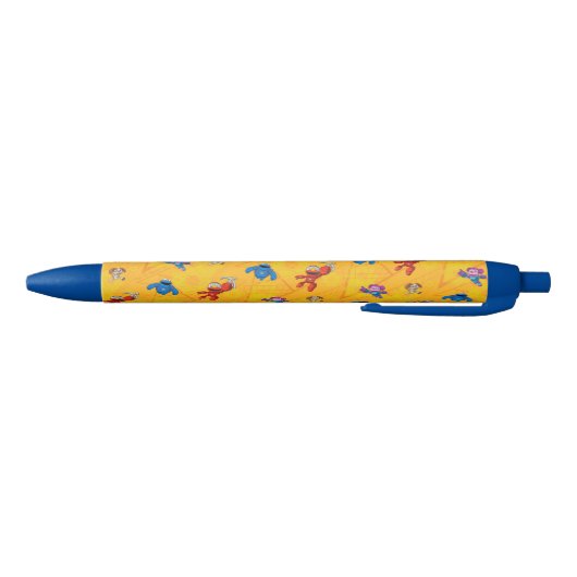 Sesamstraat | Mecha Builders Pattern Blauwe Inkt Pen (Bodem)