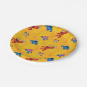 Sesamstraat | Mecha Builders Pattern Papieren Bordje (Gekanteld)