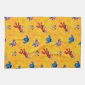 Sesamstraat | Mecha Builders Pattern Theedoek (Horizontaal)