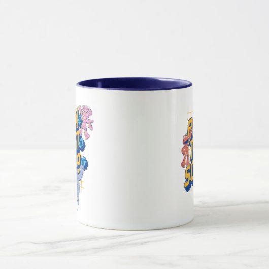 Sesamstraat | Mecha Builders Plan Test Solve Mok (Midden)