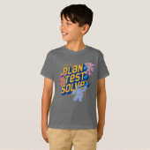 Sesamstraat | Mecha Builders Plan Test Solve T-shirt (Voorkant volledig)