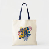 Sesamstraat | Mecha Builders Plan Test Solve Tote Bag (Voorkant)