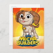 Sesamstraat | Mecha Builders Tango Briefkaart (Voorkant / Achterkant)