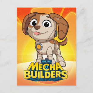 Sesamstraat   Mecha Builders Tango Briefkaart