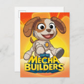 Sesamstraat | Mecha Builders Tango in Action Briefkaart (Voorkant / Achterkant)