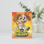 Sesamstraat | Mecha Builders Tango in Action Briefkaart (Staand voorkant)