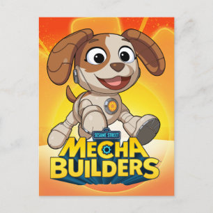 Sesamstraat   Mecha Builders Tango in Action Briefkaart