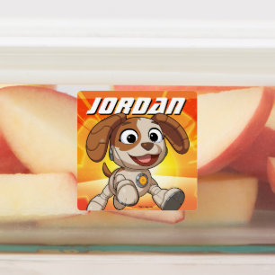 Sesamstraat Mecha Builders Tango in Action Labels