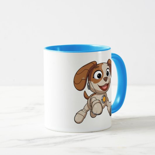 Sesamstraat | Mecha Builders Tango in Action Mok (Voorkant rechts)