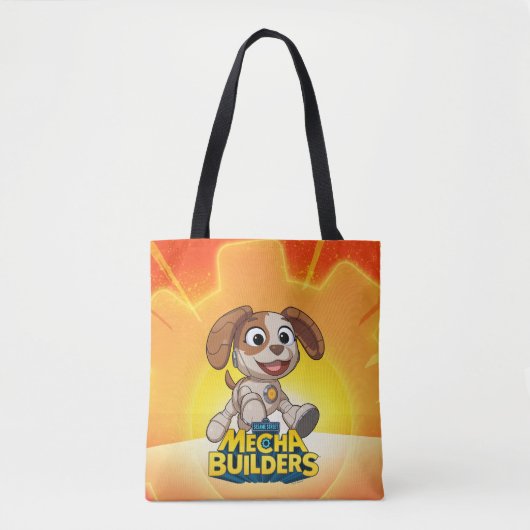 Sesamstraat | Mecha Builders Tango in Action Tote Bag (Voorkant)