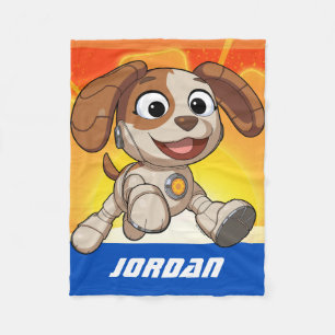 Sesamstraat   Mecha Builders Tango   Naam toevoege Fleece Deken