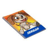 Sesamstraat | Mecha Builders Tango | Naam toevoege Notitieboek (Rechterzijde)