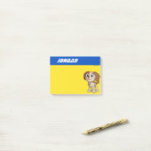 Sesamstraat | Mecha Builders Tango | Naam toevoege Post-it® Notes (Op bureau)